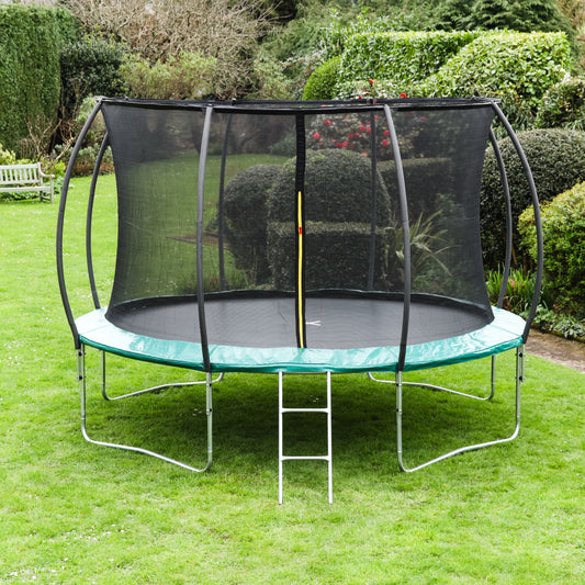 Leapfrog Green 12ft trampoline package |12FT Trampolines