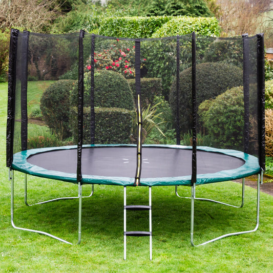 Kanga Hi-Power Green 12ft trampoline package |12FT Trampolines