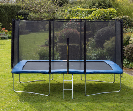 Kanga Blue 8x12ft trampoline package |Rectangular Trampolines
