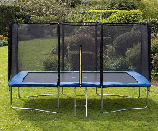 Kanga Blue 9x14ft trampoline package |Rectangular Trampolines