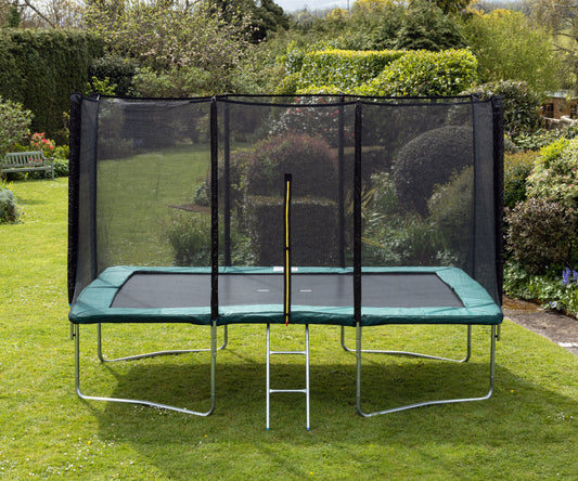 Kanga Green 7x10ft trampoline package |Rectangular Trampolines