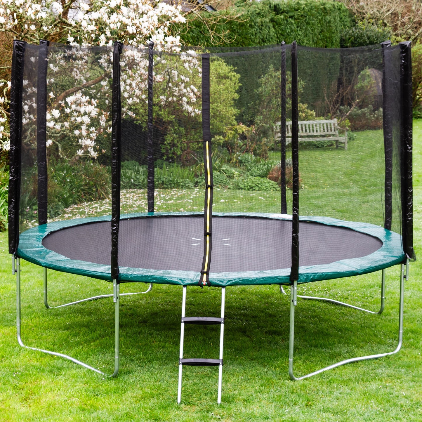 Kanga Hi-Power Green 16ft trampoline package