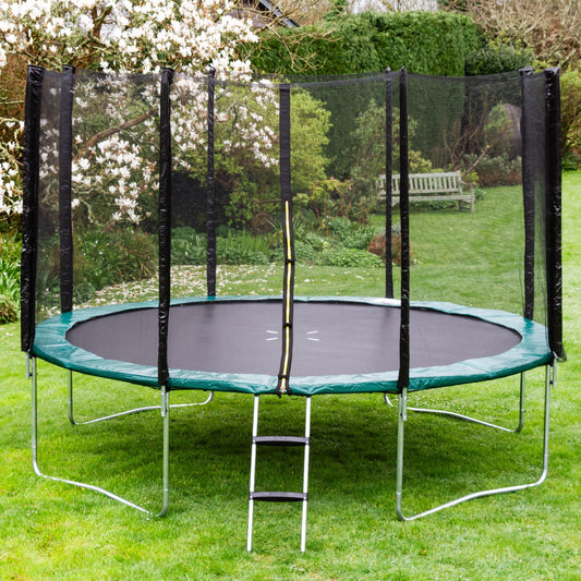 Kanga Hi-Power Green 14ft trampoline package | All Trampolines | Trampolines Online