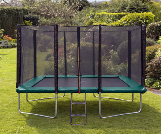 Kanga External Green 9x14ft trampoline package | Trampolines Online