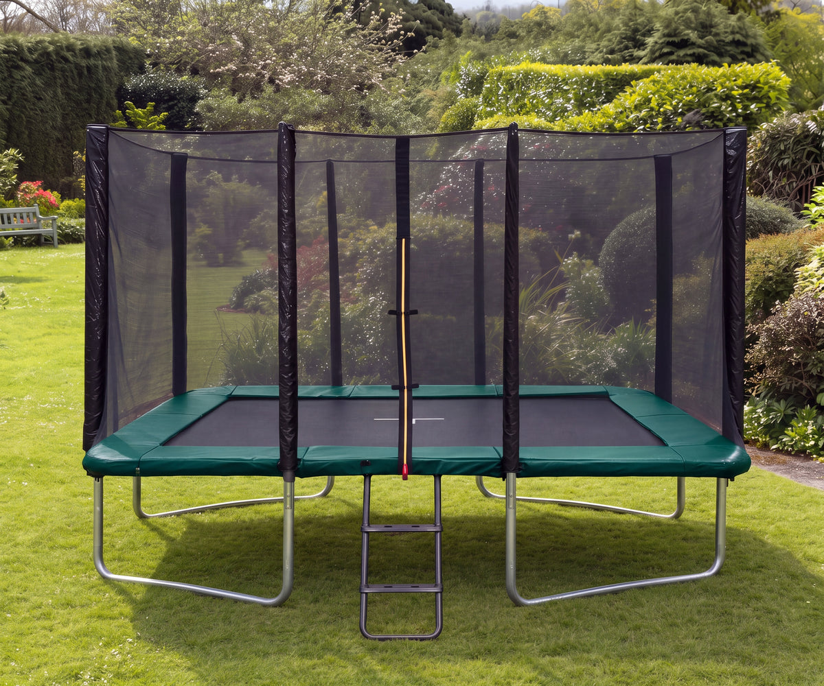 Kanga External Green 8x12ft trampoline package